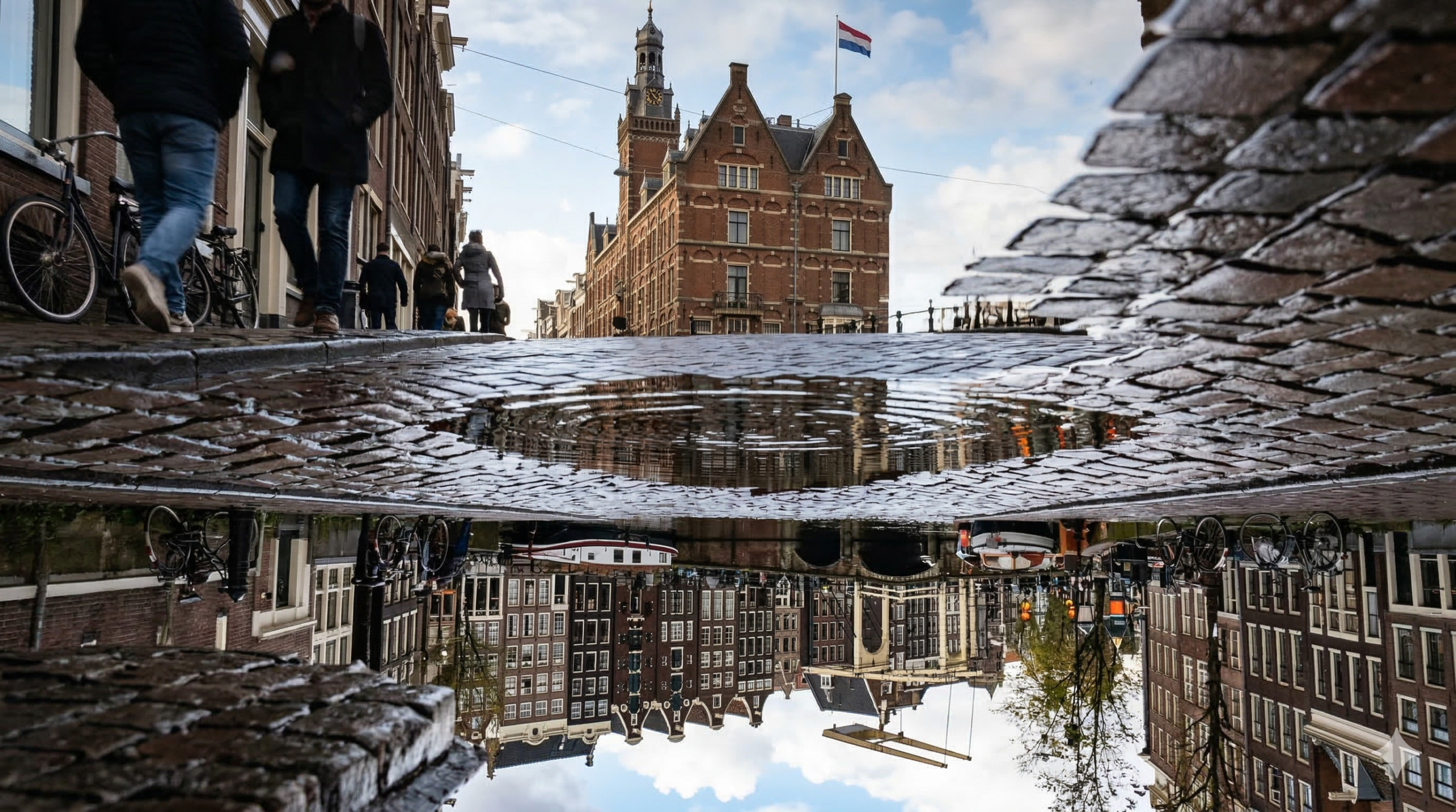 The mini “Amsterdam” – where their “American Dream” begun